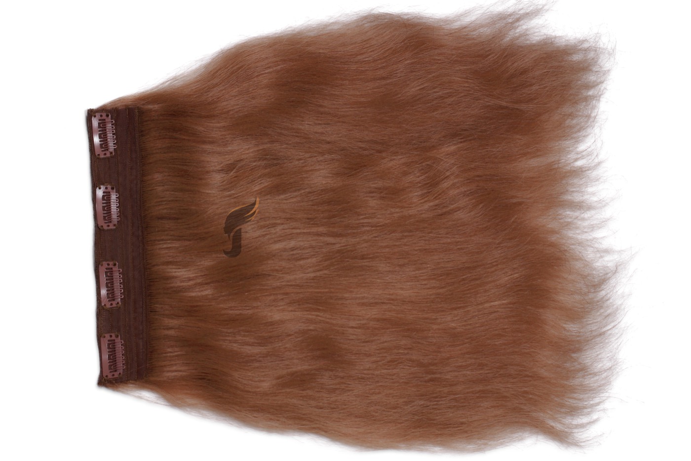 Juttu Extensions clip-on volumizer — single-donor virgin Remy
